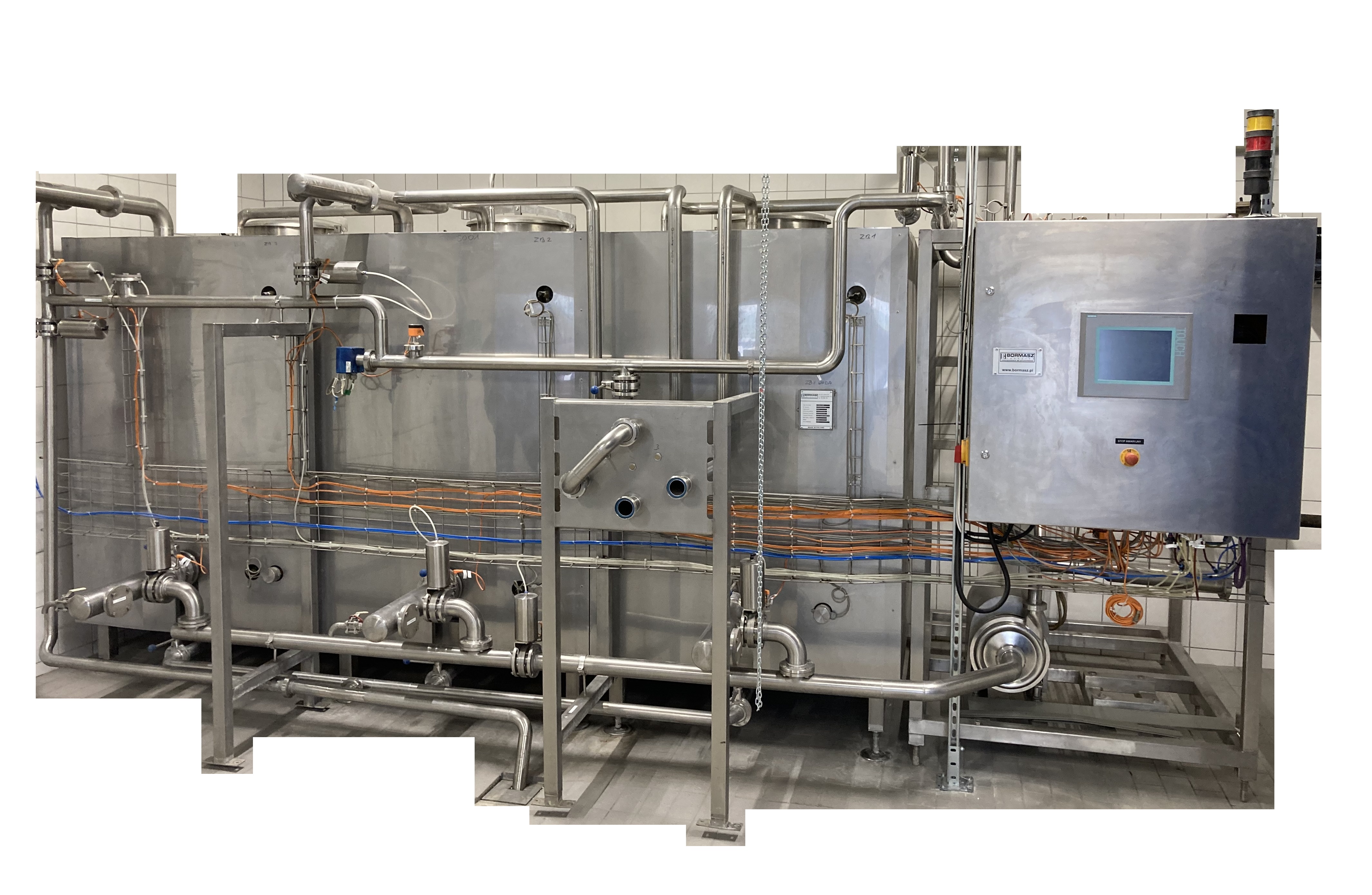 Stacje mycia Clean In Place (CIP)